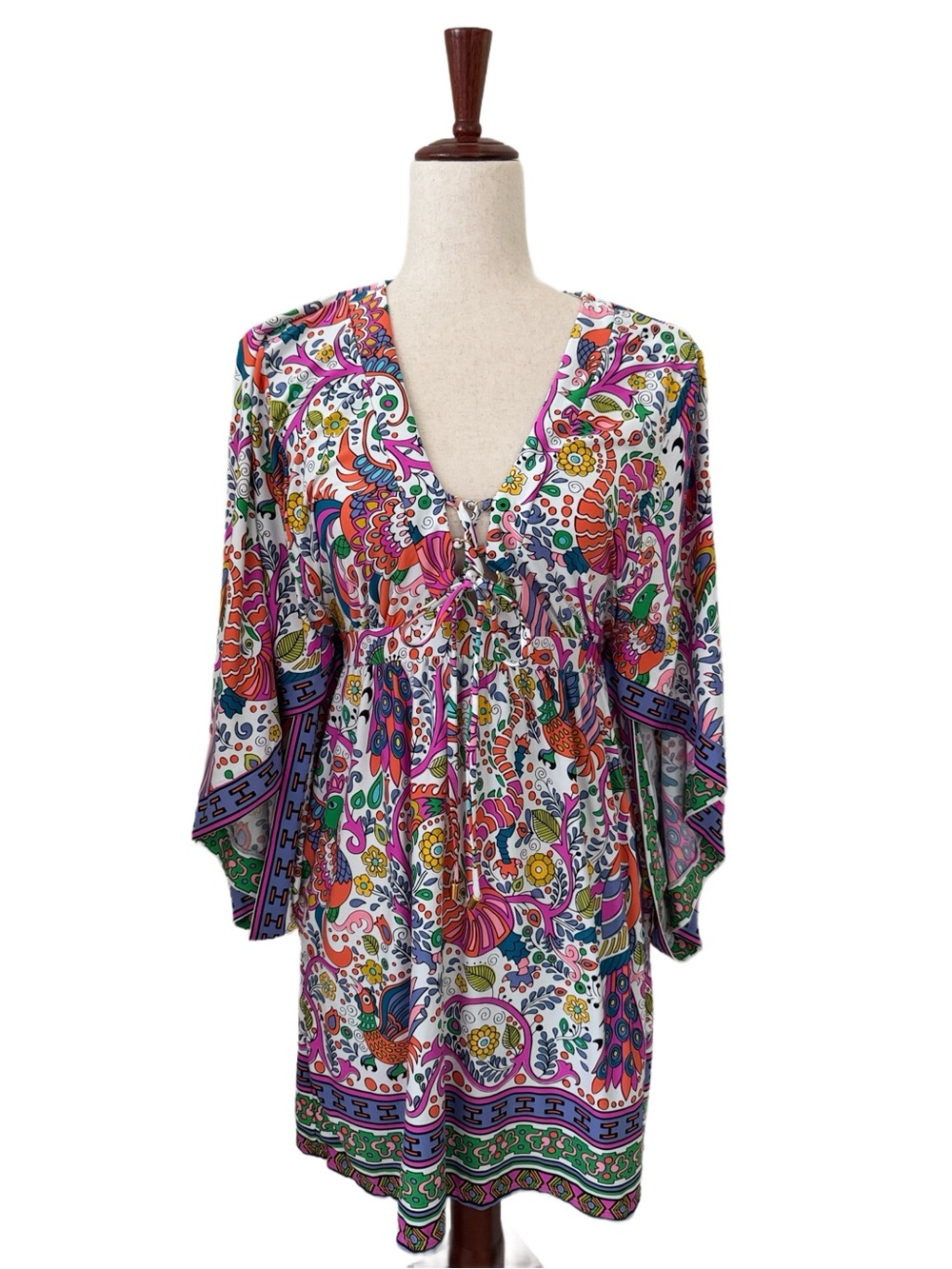 Trina Turk ⭐️ Jungle Beach Coverup Dress Size Medium